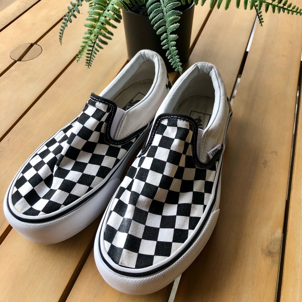 Vans Checkerboard Slip ons